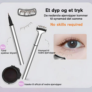 2-i-1 Eyeliner & Lower Eyelash Stamp Set