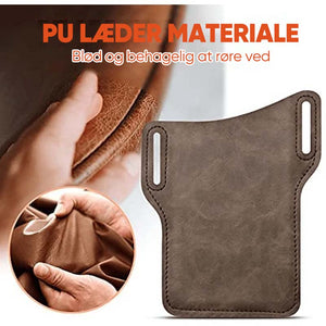 Universal waist lædertaske