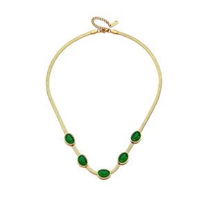 Emerald Necklace Bracelet