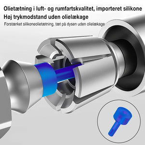 Stærk fedtkobling med låsemekanisme