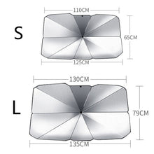 Indlæs billede til gallerivisning Køretøj vindskærm solparaply
