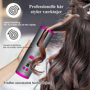 Wireless Auto Rotation Curling Iron