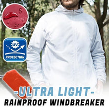 Indlæs billede til gallerivisning Lightweight Waterproof Windbreaker
