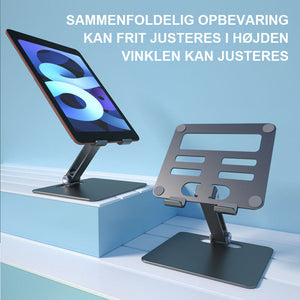 Universal beslag til mobiltelefon eller tablet