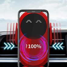 Indlæs billede til gallerivisning Smart trådløs autosensing bil telefonholder oplader
