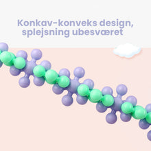 Indlæs billede til gallerivisning Sammenhængende solide byggeklodser af plast
