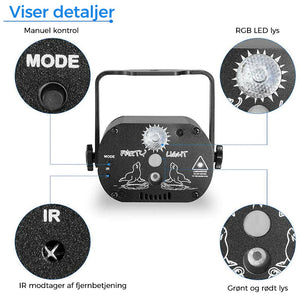 LED scene laserlampe