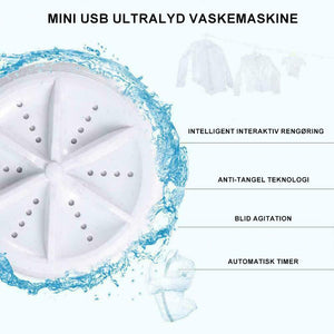 Ultrasonic bærbar opvaskemaskine og vaskeri Artifact