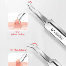 Indlæs billede til gallerivisning Professionelt pincetsæt til fjernelse af hudorme
