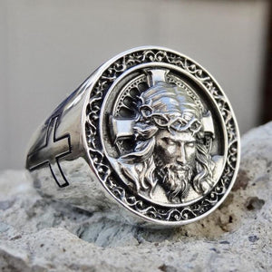 Jesus kors ring