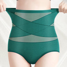 Indlæs billede til gallerivisning Silk High Waist Crossover Body Shaping Trosor
